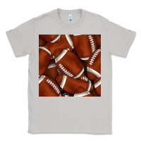 Moon Dust american football seamless pattern Classic Tee - BundleAndBundleShop