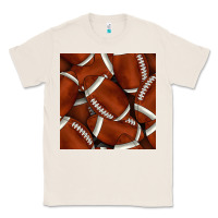 Natural american football seamless pattern Classic Tee - BundleAndBundleShop