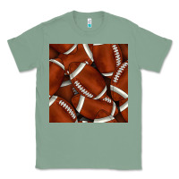 Sage american football seamless pattern Classic Tee - BundleAndBundleShop