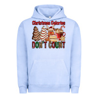 Pigment Grape Ice Christmas Calories don't count Christmas tree cake Urban Hoodie - Jasminsmagicworld
