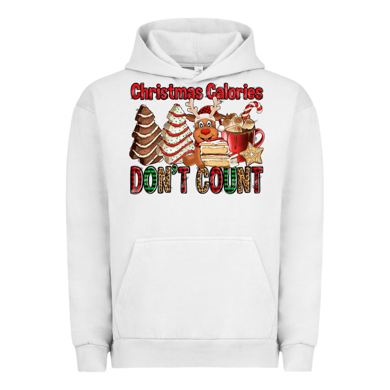 Christmas Calories Don't Count Christmas Tree Cake Urban Hoodie by Jasminsmagicworld | Teevron