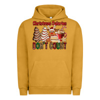 Pigment Peanut Butter Christmas Calories don't count Christmas tree cake Urban Hoodie - Jasminsmagicworld
