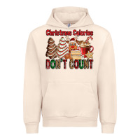 Sandshell Christmas Calories don't count Christmas tree cake Urban Hoodie - Jasminsmagicworld