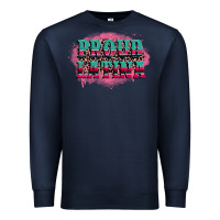 Navy proud latina Premium Sweatshirt - CTS Tumbler Store