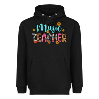 Black music teacher Heavyweight Hoodie - Zillion Design Studio