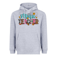 Heather Grey music teacher Heavyweight Hoodie - Zillion Design Studio