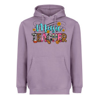 Lavender music teacher Heavyweight Hoodie - Zillion Design Studio