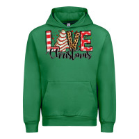 Emerald love christmas tree cake Urban Hoodie - Jasminsmagicworld