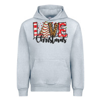 Heather Grey love christmas tree cake Urban Hoodie - Jasminsmagicworld