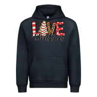 Navy love christmas tree cake Urban Hoodie - Jasminsmagicworld