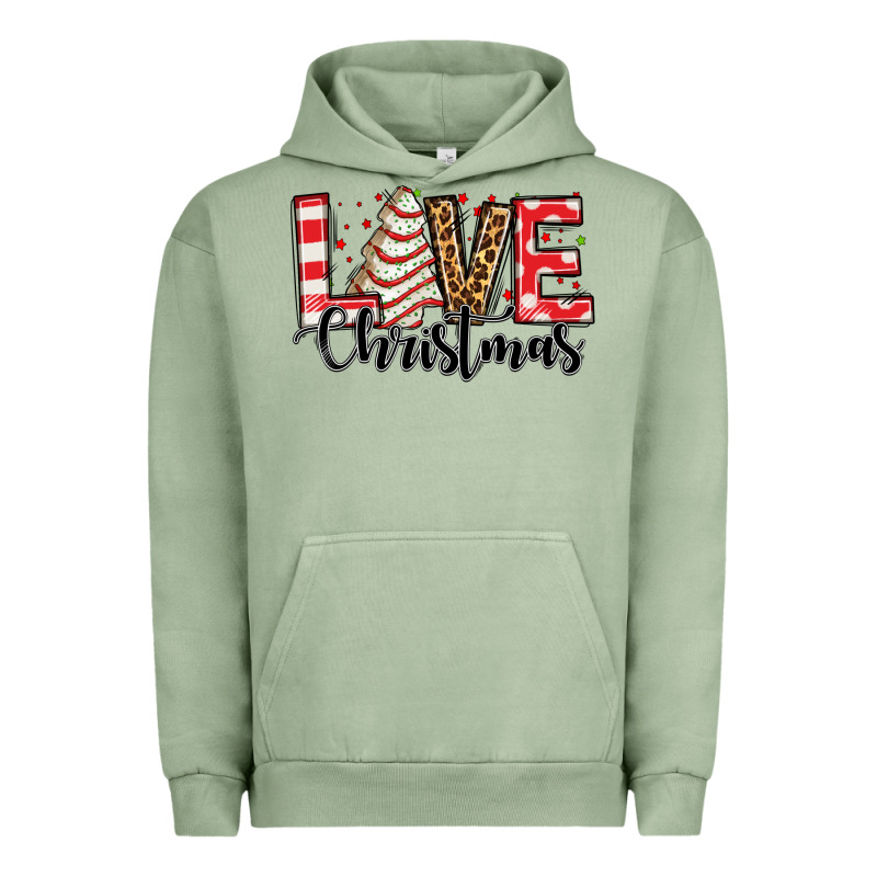 Love Christmas Tree Cake Urban Hoodie by Jasminsmagicworld | Teevron