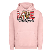 Pigment Salmon love christmas tree cake Urban Hoodie - Jasminsmagicworld