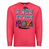 Cardinal race track mom Premium Sweatshirt - Zillion Design Studio