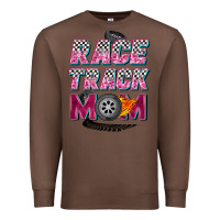 Chestnut race track mom Premium Sweatshirt - Zillion Design Studio