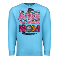 Ocean Blue race track mom Premium Sweatshirt - Zillion Design Studio