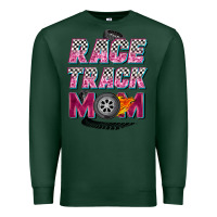 Sports Green race track mom Premium Sweatshirt - Zillion Design Studio