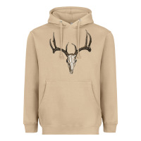 Mushroom deer skull Heavyweight Hoodie - RanaPortraitStore