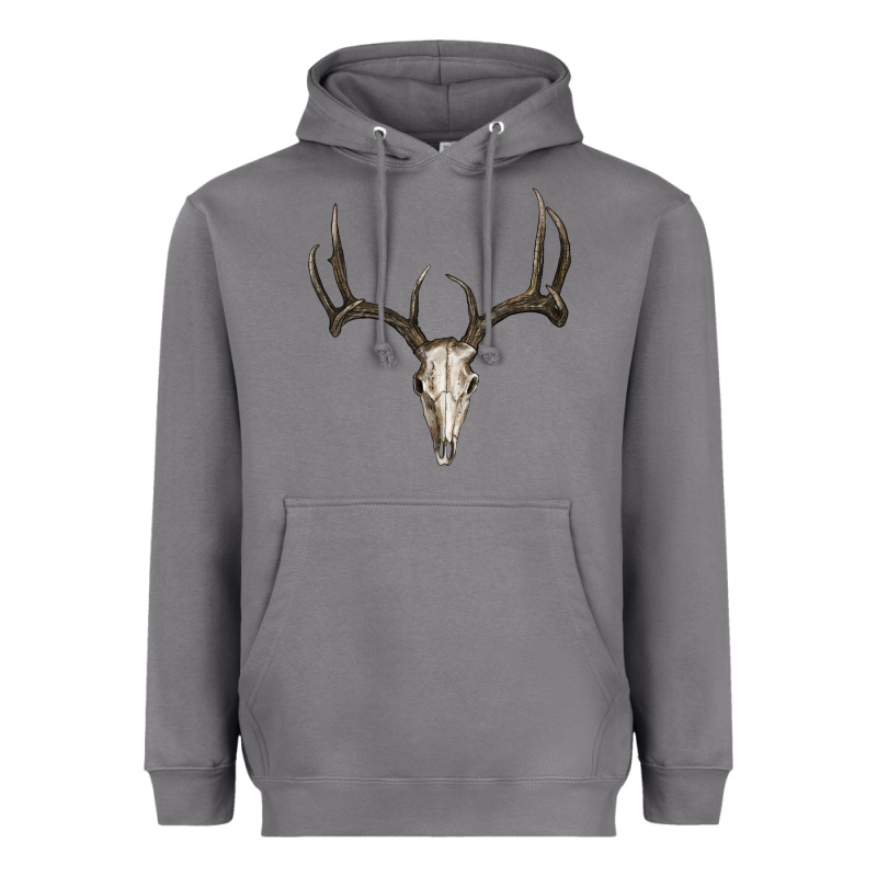 Deer Skull Heavyweight Hoodie by RanaPortraitStore | Teevron