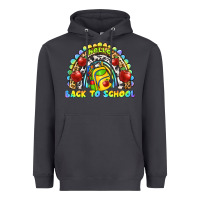 Smoke hello back to school rainbow Heavyweight Hoodie - texasbilliewilder