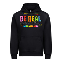 Foreset Green be real not perfect Urban Hoodie - NancyCooperArtShop