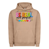 Pigment Burro be real not perfect Urban Hoodie - NancyCooperArtShop