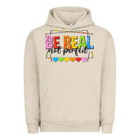 Pigment French Oak be real not perfect Urban Hoodie - NancyCooperArtShop