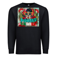Black proud latina tumbler 3 Premium Sweatshirt - CTS Tumbler Store