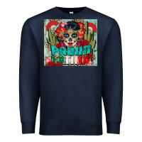 Navy proud latina tumbler 3 Premium Sweatshirt - CTS Tumbler Store