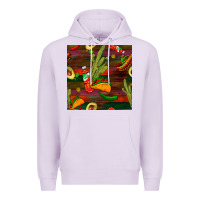 Mexican Food Seamless Pattern Premium Hoodie | Teevron