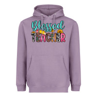 Lavender blessed teacher Heavyweight Hoodie - Zillion Design Studio