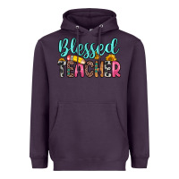 Plum blessed teacher Heavyweight Hoodie - Zillion Design Studio