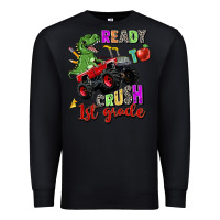 Black ready to crush 1st grade Premium Sweatshirt - Zillion Design Studio