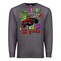 Charcoal Heather ready to crush 1st grade Premium Sweatshirt - Zillion Design Studio