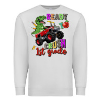 Dove Grey ready to crush 1st grade Premium Sweatshirt - Zillion Design Studio