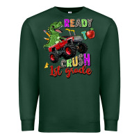 Sports Green ready to crush 1st grade Premium Sweatshirt - Zillion Design Studio