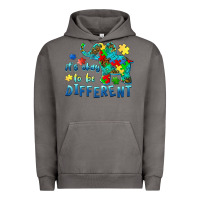 Pigment Tornado it's okay to be different elephant autism awareness Urban Hoodie - BarkalooDesign