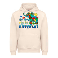 Sandshell it's okay to be different elephant autism awareness Urban Hoodie - BarkalooDesign