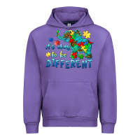Tulip it's okay to be different elephant autism awareness Urban Hoodie - BarkalooDesign