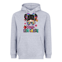 Heather Grey hello fifth grade Heavyweight Hoodie - texasbilliewilder
