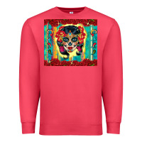 Cardinal sugar skull tumbler 3 Premium Sweatshirt - CTS Tumbler Store