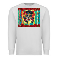 Dove Grey sugar skull tumbler 3 Premium Sweatshirt - CTS Tumbler Store