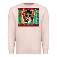 Pale Pink sugar skull tumbler 3 Premium Sweatshirt - CTS Tumbler Store
