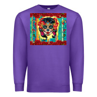 Purple sugar skull tumbler 3 Premium Sweatshirt - CTS Tumbler Store