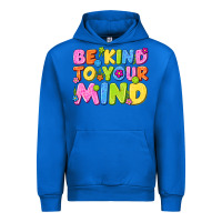 Cobalt be kind to your mind Urban Hoodie - NancyCooperArtShop
