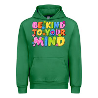 Emerald be kind to your mind Urban Hoodie - NancyCooperArtShop