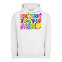Pigment Lunar Rock be kind to your mind Urban Hoodie - NancyCooperArtShop