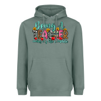 Being A Teacher Makes My Life Complete Heavyweight Hoodie | Teevron