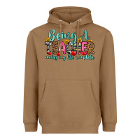 Toasted Coconut being a teacher makes my life complete Heavyweight Hoodie - Zillion Design Studio