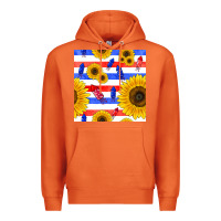 Carrot patriotic sunflowers Premium Hoodie - BundleAndBundleShop