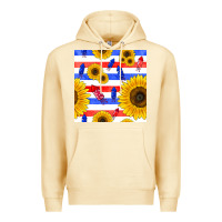 Pina Colada patriotic sunflowers Premium Hoodie - BundleAndBundleShop